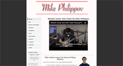 Desktop Screenshot of mikephilippov.com