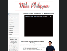 Tablet Screenshot of mikephilippov.com